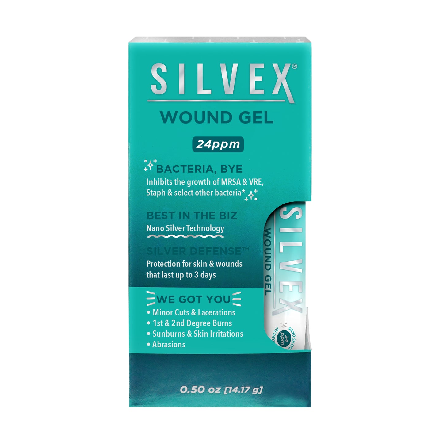 SILVEX® Wound Gel (0.50 oz)