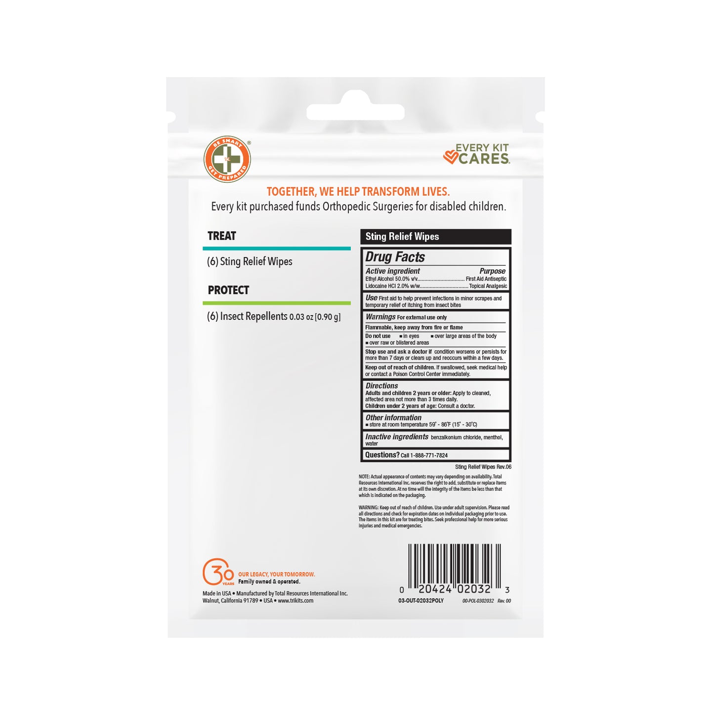 Bug, Plz Repel and Relief – 12 pieces