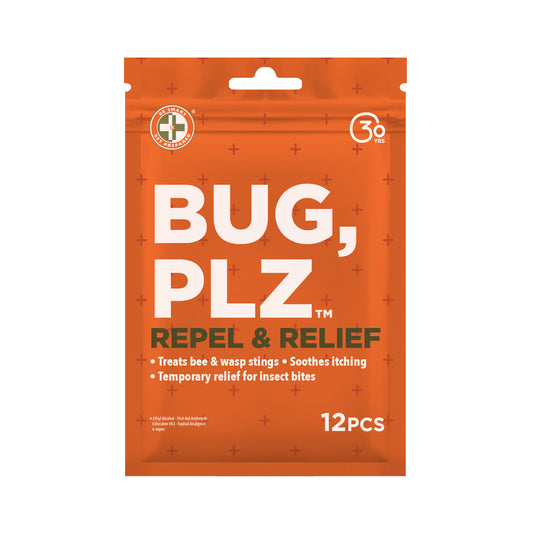 Bug, Plz Repel and Relief – 12 pieces