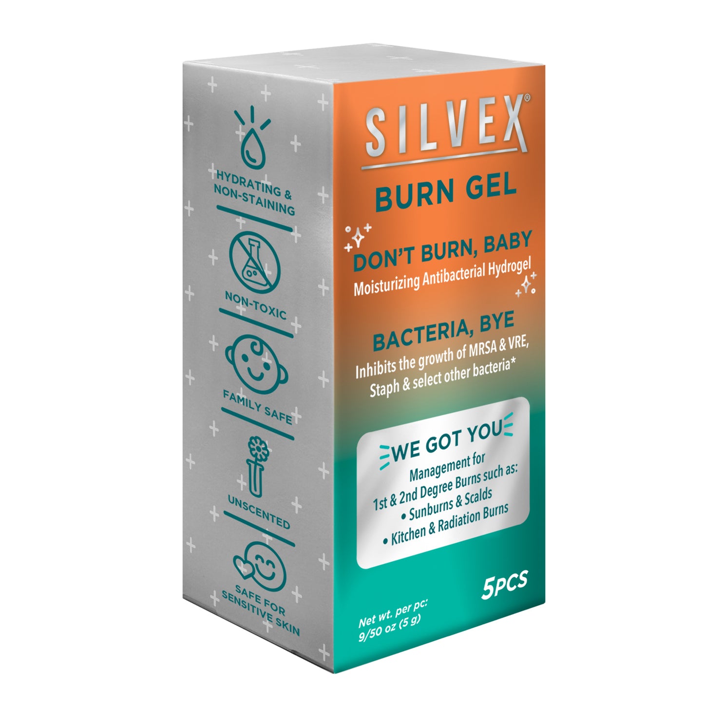 SILVEX® Burn Gel (5 g) - 5 pieces