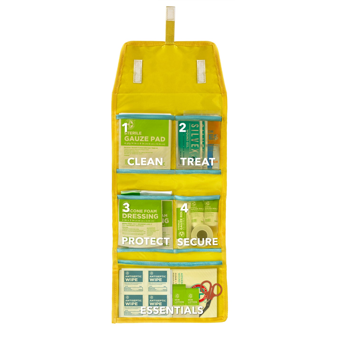 Tender Lovin’ Diabetes-Friendly Wound Care First Aid Kit – 70 pieces