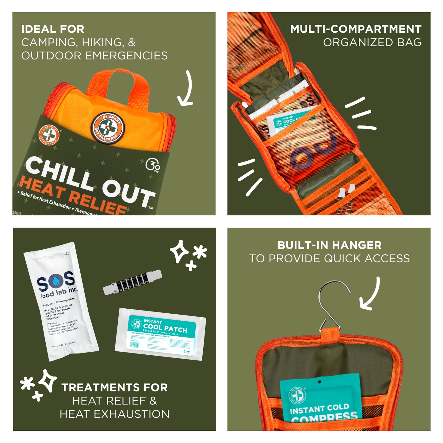 Chill Out Heat Relief – 21 pieces