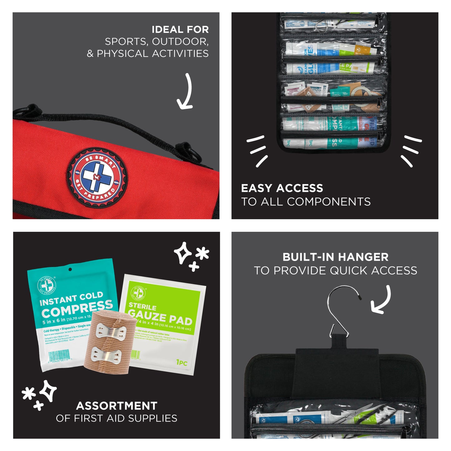 Coach’s First Aid Kit – 73 pieces