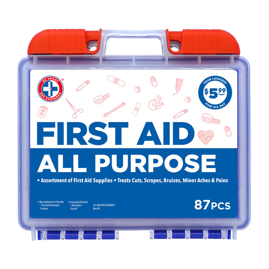 All Purpose First Aid - 87 pieces